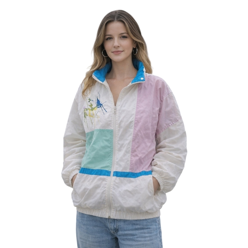 Vintage Pastel Women's Bomber Jacket